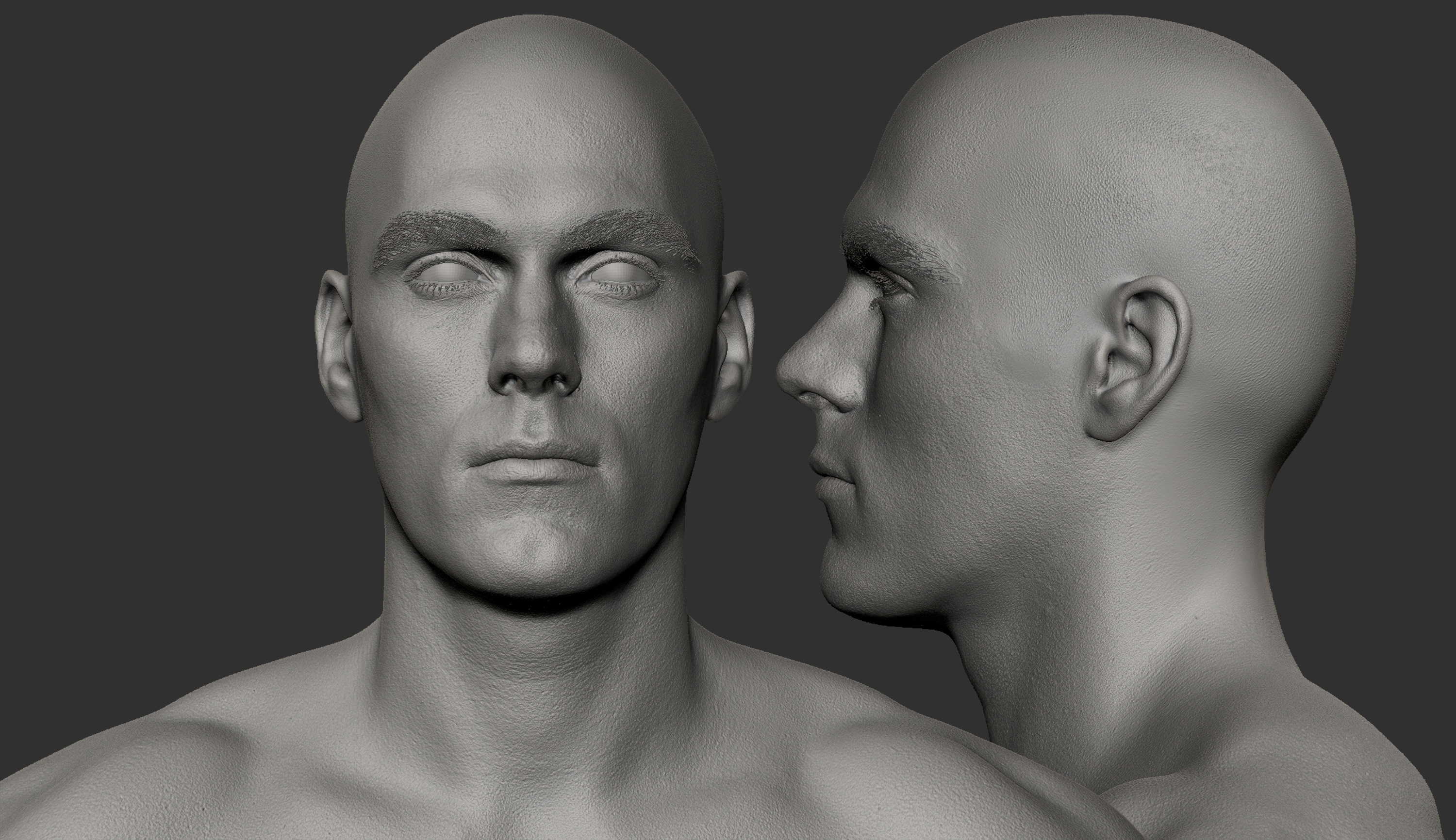 Male Zbrush capture